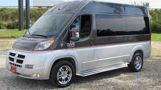 2014 Ram Promaster Commercial  Conversion Van Start Up Test Drive and In Depth Review [upl. by Derinna21]