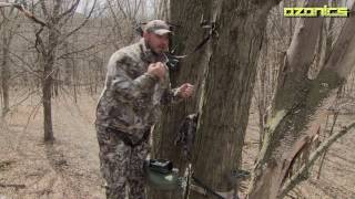 How To Set Up Ozonics In The Tree Stand  Ozonics Hunting [upl. by Cutter838]