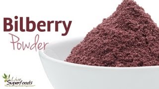 All About Bilberry Powder  LiveSuperFoodscom [upl. by Atinele]