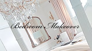 Turned My Room Into A Hotel Suite EXTREME room Makeover Pinterest Aesthetic Feminine bedroom ideas [upl. by Hum639]