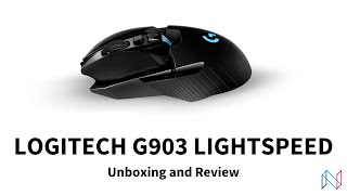 G903 LIGHTSPEED Logitech Gaming Mouse Unboxing and Review [upl. by Nyladnor]