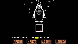 Unitale HardMode Genocide Toriel戦Undertale fangame [upl. by Morrie]