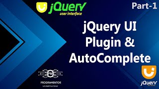 01  What is jQuery UI  jQuery UI Library  jQuery User Interface  AutoComplete HindiUrdu [upl. by Anneg]