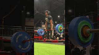 ‼️ Heaviest conventional deadlift‼️ attempt at 80kg class in india powerlifter gym reels viral [upl. by Ing]