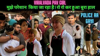 Demanding Rs 40000 To Install The Cart 😡 रो रो कर हुआ बुरा हाल  Viral Vada Pav Girl [upl. by Leontine510]