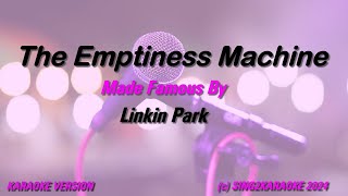 Linkin Park The Emptiness Machine Karaoke Version Lyrics [upl. by Yssirk420]