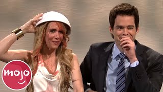 Top 10 Times Bill Hader Broke the SNL Cast [upl. by Sansbury982]