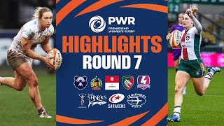 Round 7 Highlights  Premiership Womens Rugby 2425 [upl. by Lanaj]