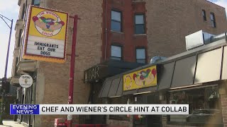 Wieners Circle Chef Grant Achatz hint at teaming up for corndog [upl. by Frulla]