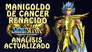 MANIGOLDO DE CANCER RENACIDO JUSTICIA POR EL MANI Saint Seiya Awakening KOTZ [upl. by Euhsoj837]