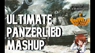 Improved Panzerlied Mashup GuP  Glorious Panzerlied  battle of the bulge vocals  HOI4 [upl. by Lleinnad]