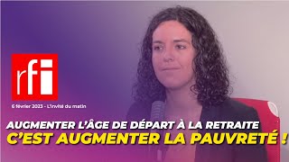 AUGMENTER LAGE DE DEPART A LA RETRAITE CEST AUGMENTER LA PAUVRETE [upl. by Kaehpos]