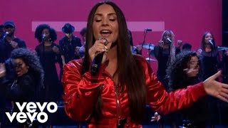 Demi Lovato  Sorry Not Sorry Live On The Tonight Show Starring Jimmy Fallon [upl. by Yrailih]