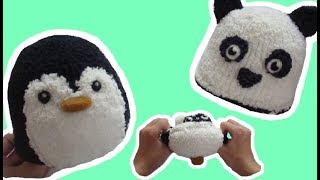 DIY omkeerbare knuffel van sokken Twee knuffeltjes in één [upl. by Neelhtak]