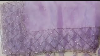 Trending Design Dupatta Hand Work 😍Hand Work dupattaHand Work Embroidery [upl. by Raffo]