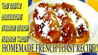 How to Make French Toast Classic Quick and Easy Recipe [upl. by Flin]