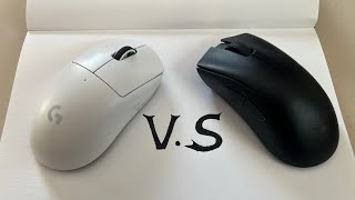 Deathadder v3 pro VS G pro x superlight [upl. by Emmerich786]