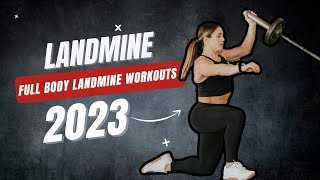 Best Landmine Exercises  Variations for Upper Body Lower Body Core Strength amp Power [upl. by Malley]