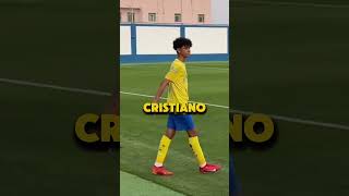 Cristiano Jr destroza a IShowSpeed ​​en el campo 😳😱 ronaldo shorts [upl. by Eetsim]