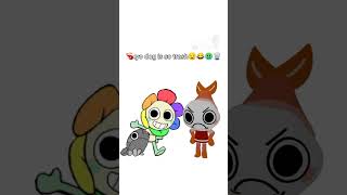 Yo dog is so trash😒😂🤢🗑️shtty post dandysworld ieatkids memesjoke video [upl. by Whitney]