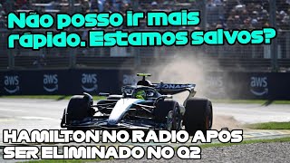 HAMILTON PERGUNTA SE HAVIA PASSADO PARA O Q3 E É INFORMADO QUE HAVIA SIDO ELIMINADO NO Q2 [upl. by Nanreik]