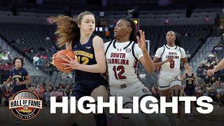 South Carolina vs Michigan 2024 Hall of Fame Series womens basketball highlights [upl. by Ginzburg]