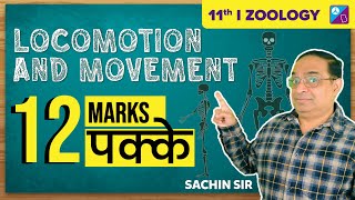 Locomotion amp Movement Class 11 Biology  One Shot  NEET 2023  Aakash BYJUS NEET  Sachin Sir [upl. by Tessi]