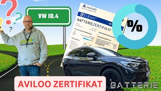 🔋AUFGEDECKT VW ID4 Batterie Messung mit AVILOO [upl. by Ecnerol347]