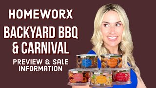 HOMEWORX Backyard BBQ amp Carnival Collections Preview  Let’s Sniff NEW Candles  Launch amp SALE Info [upl. by Arehsat]