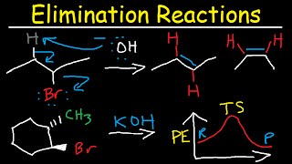 Organic Chemistry Elimination Reactions  E1 E2 E1CB [upl. by Ainna326]