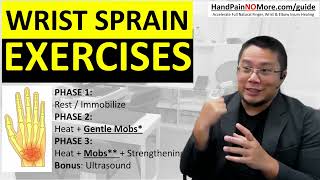 Wrist Sprain Exercises [upl. by Nedyaj325]