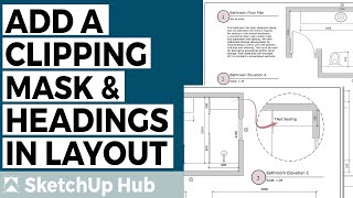 Create STUNNING Presentations in SketchUp LayOut Presentation Tips for Interior Designers [upl. by Moyer]