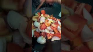 Pyaz tamatar ki sabzi food foodie motivation love viralshort shortvideo shortsfeed [upl. by Nnylharas]