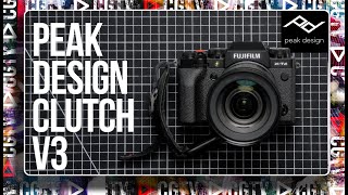 Peak Design Clutch V3  Clutch Camera Hand Strap [upl. by Nylirek]