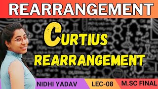 Curtius Rearrangement Rearrangement Msc Final [upl. by Eenyaj]