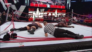 Big Show and Mark Henry obliterate the ring World Heavyweight Championship  WWE Vengeance 2011 [upl. by Chet980]