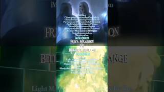 Freya Mikaelson VS Bellatrix Lestrange freyamikaelson bellatrixlestrange harrypotter original [upl. by Petrick]