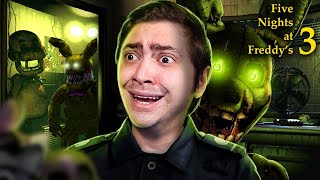 alanzoka jogando Five Nights at Freddys 3 [upl. by Amaras]