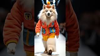 Strut Your Stuff Dogs on the Catwalkdog fation aiviral shorts [upl. by Abih531]