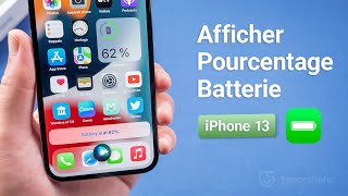 Comment afficher le pourcentage de la batterie sur liPhone 1313 Pro13 mini13 Pro Max [upl. by Nohsad]