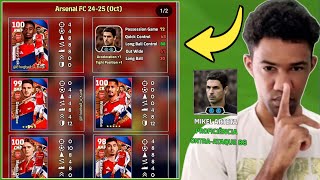 COMPREI TÉCNICO MIKEL ARTETA ÍMPETO DUPLO no eFootball 2025 Mobile [upl. by Assilym]