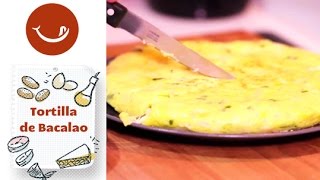 Tortilla de bacalao receta paso a paso [upl. by Notsla]