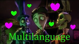 Corpse Bride  quotRemains of the Dayquot Multilanguage Lyrics amp Translation 𝗛𝗮𝗹𝗹𝗼𝘄𝗲𝗲𝗻 𝟮𝟬𝟮𝟯 [upl. by Anatola]