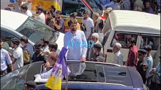 live Ghulam Nabi Azad Road Show at Doda  Har Ghar Balti 🪣  elections2024 youtube election [upl. by Dorisa913]