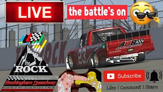 Iracing Craftsmen Truck Series At Rockingham Speedway [upl. by Nylkoorb]