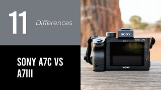 Sony A7c Vs A7iii [upl. by Akcimehs684]