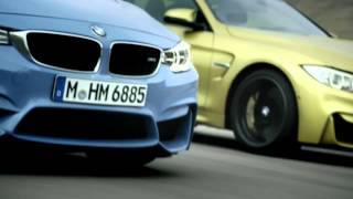 BMW M3 BMW M4 OFFICIAL LAUNCH FILM [upl. by Odille]