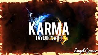 Taylor Swift Karma Lyrics letra en español [upl. by Innad]