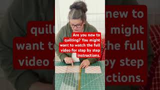 How to Cut Fabric Squares for Quilting Tips for Beginners [upl. by Leffert]