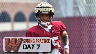 FSU Football  Florida State Practice FOOTAGE  Week 3 Thursday  FSU Spring 2024  Warchant [upl. by Tonya132]